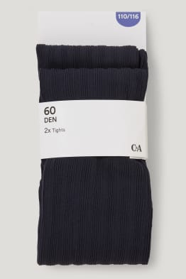 Multipack of 2 - tights - 60 denier