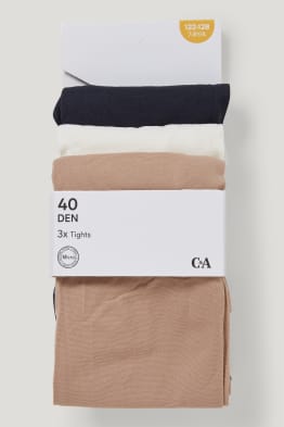 Set van 3 - panty - 40 DEN
