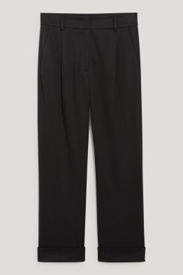 Spodnie z dżerseju - tapered fit