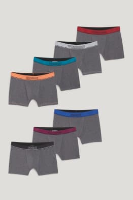 Set van 7 - trunks - biokatoen - LYCRA®