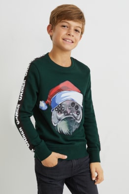 Weihnachts-Sweatshirt - Gaming
