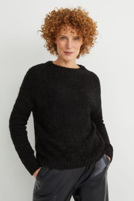 Bouclé jumper