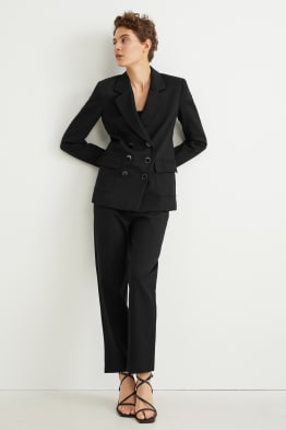 Pantalon en jersey - straight fit - LENZING™ ECOVERO™