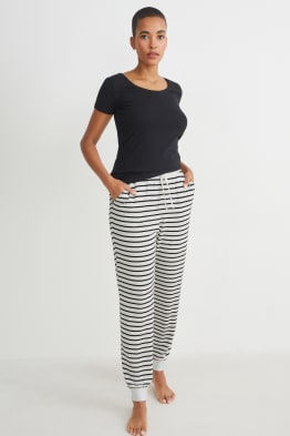 Pantaloni de pijama - cu dungi