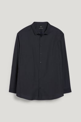 Shirt - regular fit - Kent collar - easy-iron - recycled