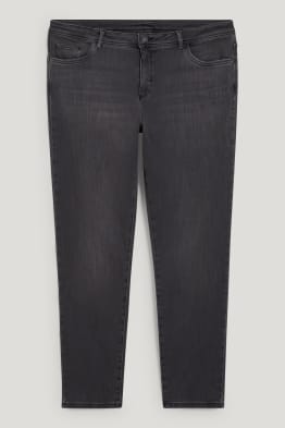 Skinny Jeans - Mid Waist - One Size Fits More