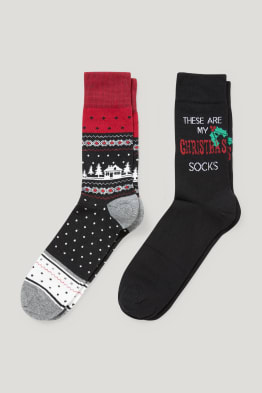 Multipack of 2 - Christmas socks - LYCRA®