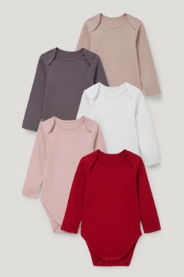 Lot de 5 - bodys pour bébé