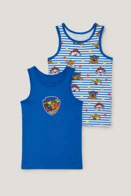Confezione da 2 - Paw Patrol - canotta - cotone biologico