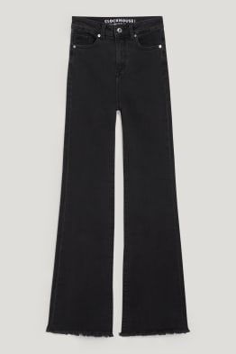 CLOCKHOUSE - flared jeans - talie înaltă - LYCRA®