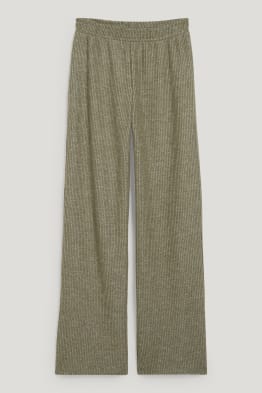 CLOCKHOUSE - pletené kalhoty - loose fit