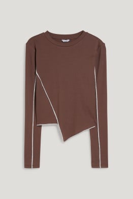 CLOCKHOUSE maglia a maniche lunghe - taglio corto