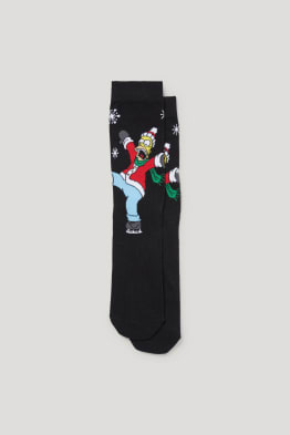 Chaussettes de Noël à motif - Les Simpson