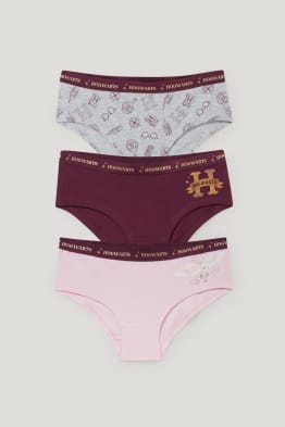 Pack de 3 - Harry Potter - hipsters - algodón orgánico