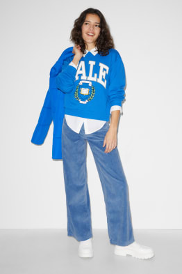 CLOCKHOUSE - Cordhose - High Waist - Wide Leg