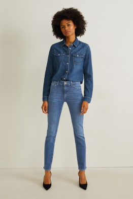 C&A Jeggings & Skinny & Slim MODA DONNA Jeans Basic EU: 40 Grigio 44 sconto 95% 