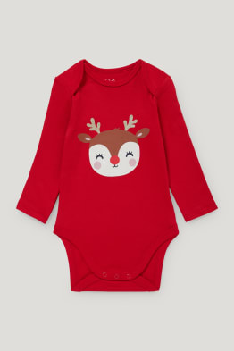 Body navideño para bebé