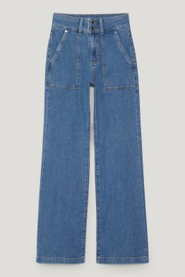 CLOCKHOUSE - wide leg jeans - high waist