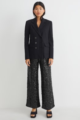 Sequin trousers