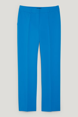 Pantalon - high waist - straight fit - gerecyclede stof