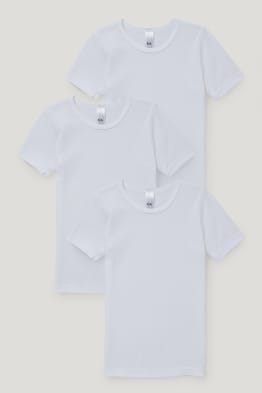 Confezione da 3 - maglietta intima - cotone biologico