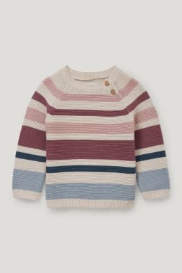 Maglione per neonati - a righe