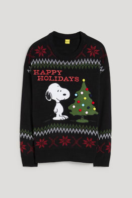 CLOCKHOUSE - pulover cu motive de Crăciun - Snoopy