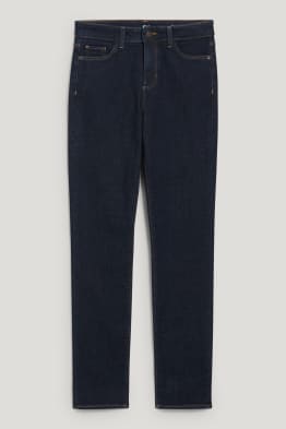 Slim jeans - mid waist - termo džíny - LYCRA®