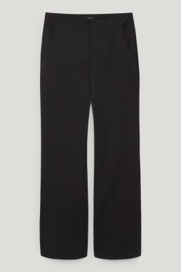 Stoffhose - High Waist - Wide Leg - recycelt