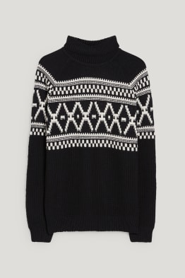 Pull à col roulé