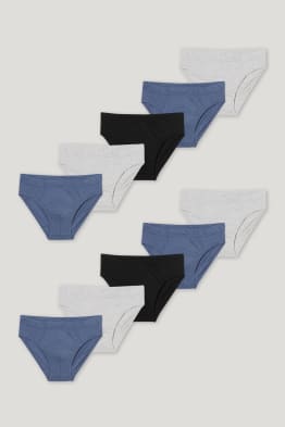 Multipack 10er - Slip - Bio-Baumwolle