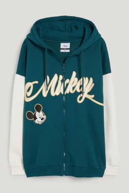 CLOCKHOUSE - zip-through sweatshirt with hood - Mickey Mouse