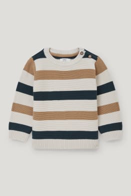 Maglione per neonati - a righe