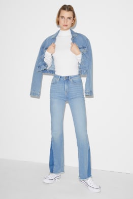 CLOCKHOUSE - flared jeans - vita alta