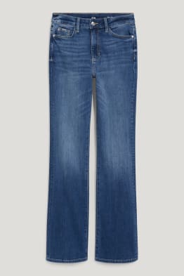 Jean bootcut - high waist - matière recyclée