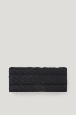 Bandeau de front - motif tressé