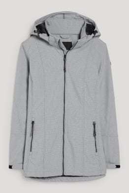 Jaqueta softshell amb caputxa