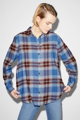 CLOCKHOUSE - blusa de franela - de cuadros