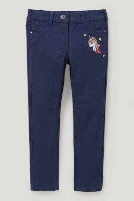 Licorne - pantalon doublé - skinny fit