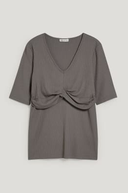 Camiseta para amamantar