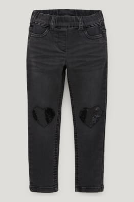 Jegging jeans - aspect lucios
