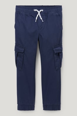 Thermal cargo trousers - straight fit