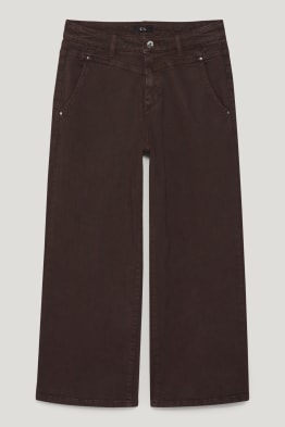 Straight jeans - vita alta - LYCRA®