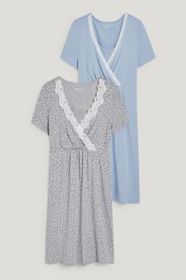 Multipack of 2 - nursing nightdress
