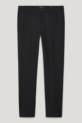 Pantalon de costume - slim fit - Flex - à carreaux