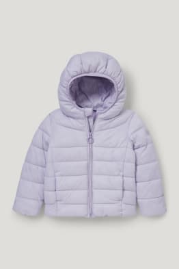 Doudoune à capuche - matière recyclée
