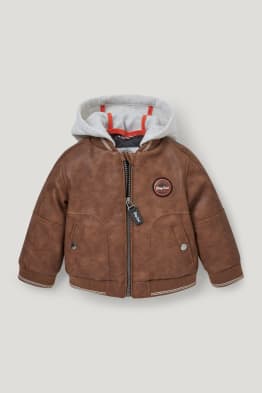 Babybikerjack met capuchon