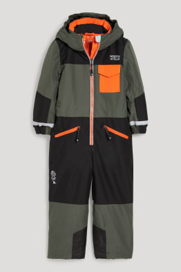Costum de ski cu glugă