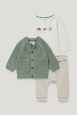 Conjunto para bebé - 3 piezas