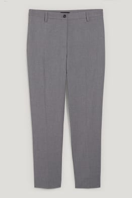 Business-Hose - Mid Waist - Slim Fit